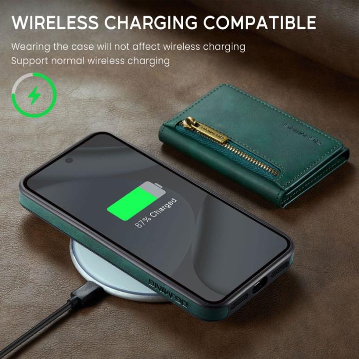 DG.MING - DG.MING M5 Series Google Pixel 10 Pro XL Skal Läder Grön