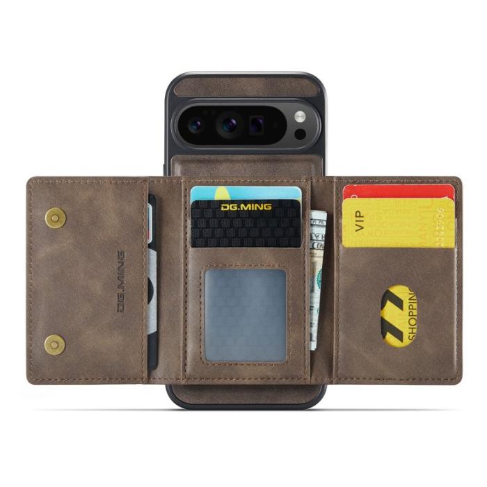 DG.MING - DG.MING M5 Series Google Pixel 10 Pro XL Skal Läder Kaffe