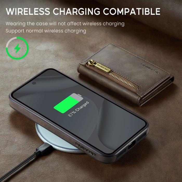 DG.MING - DG.MING M5 Series Google Pixel 10 Pro XL Skal Läder Kaffe