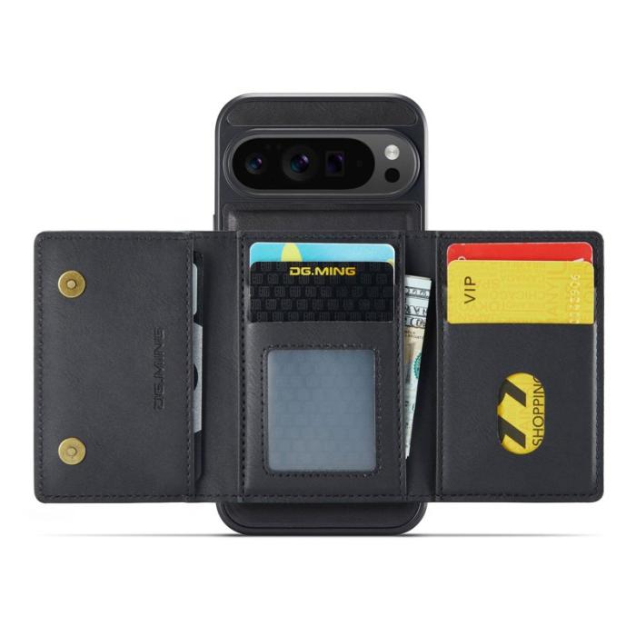 DG.MING - DG.MING M5 Series Google Pixel 10 Pro XL Skal Läder Svart