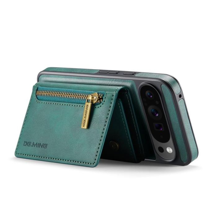DG.MING - DG.MING M5 Series Google Pixel 9 Pro XL Skal Läder Grön