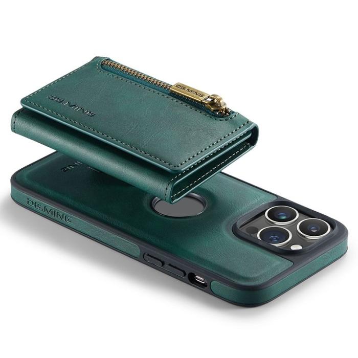 DG.MING - DG.MING M5 Series iPhone 12 Pro Max Skal Wallet Grön