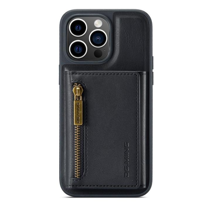DG.MING - DG.MING M5 Series iPhone 12 Pro Max Skal Wallet - Svart