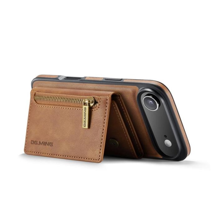 DG.MING - DG.MING M5 Series iPhone Air Fodral Läder Magnetiskt Brun