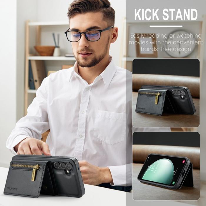 DG.MING - DG.MING M5 Series Samsung Galaxy S23 FE Fodral Magnetisk Svart