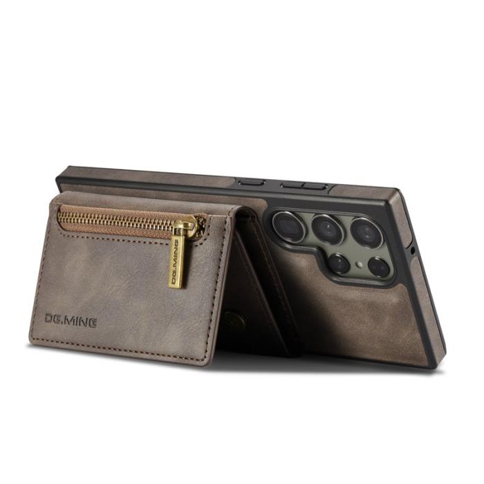 DG.MING - DG.MING M5 Series Samsung Galaxy S24+ Plånboksfodral - Kaffe