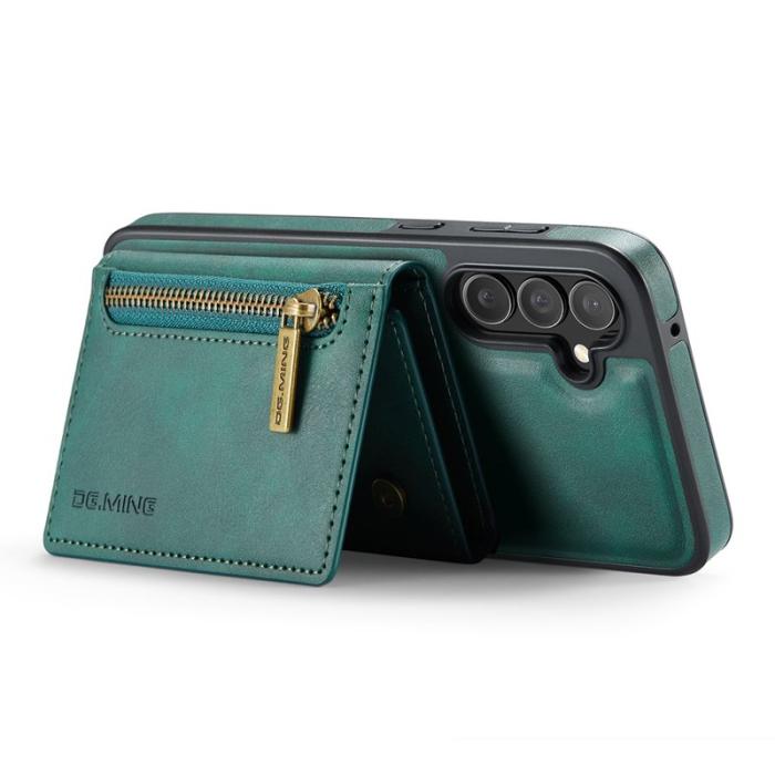 DG.MING - DG.MING M5 Series Samsung Galaxy S25 Skal Läder Grön