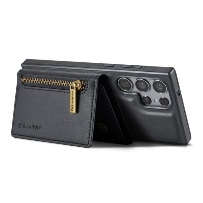 DG.MING - DG.MING M5 Series Samsung Galaxy S25 Ultra Skal Läder Svart