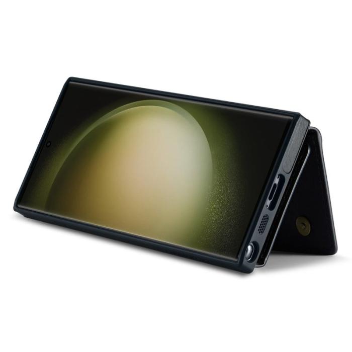 DG.MING - DG.MING M5 Series Samsung Galaxy S25 Ultra Skal Läder Svart