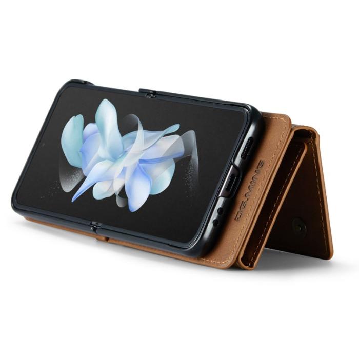 DG.MING - DG.MING M5 Series Samsung Galaxy Z Flip3 5G Skal Brown