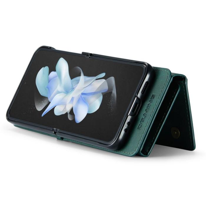 DG.MING - DG.MING M5 Series Samsung Galaxy Z Flip3 Fodral RFID Grön