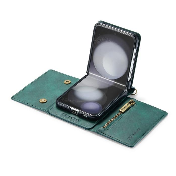 DG.MING - DG.MING M5 Series Samsung Galaxy Z Flip5 Fodral Grön