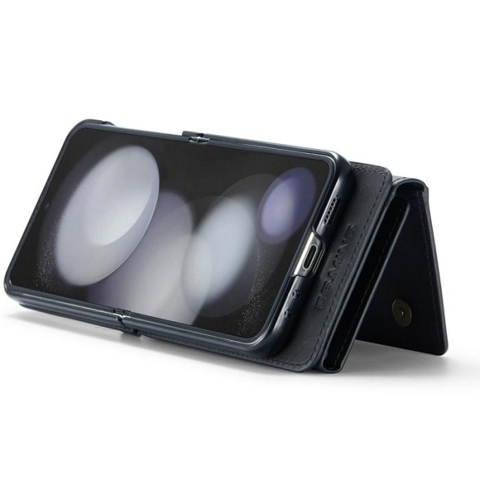 DG.MING - DG.MING M5 Series Samsung Galaxy Z Flip5 Fodral Kickstand Svart