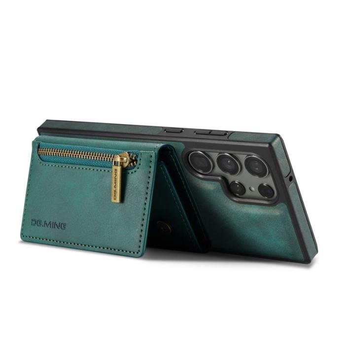 DG.MING - DG.MING M5 Series Wallet Case för Samsung Galaxy S24+ - Grön