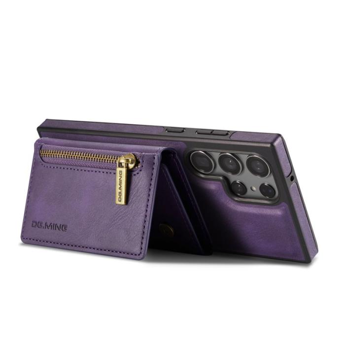 DG.MING - DG.MING M5 Series Wallet Case för Samsung Galaxy S24+ - Lila