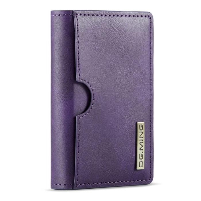 DG.MING - DG.MING M6 RFID Blocking Plånbok Flera Lager Myntväska Lila