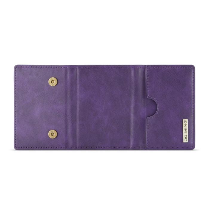 DG.MING - DG.MING M6 RFID Blocking Plånbok Flera Lager Myntväska Lila