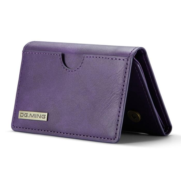 DG.MING - DG.MING M6 RFID Blocking Plånbok Flera Lager Myntväska Lila