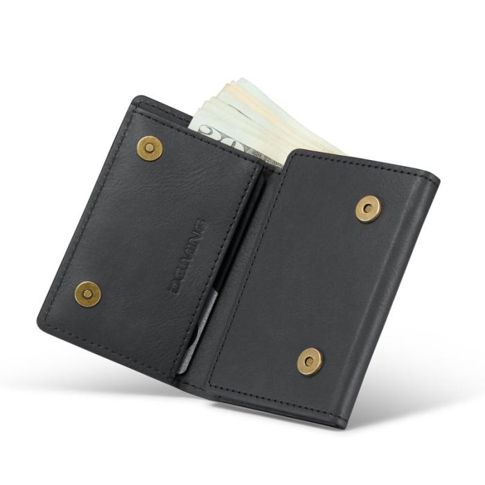 DG.MING - DG.MING M6 RFID Blocking Plånbok Kortfodral Myntväska Svart