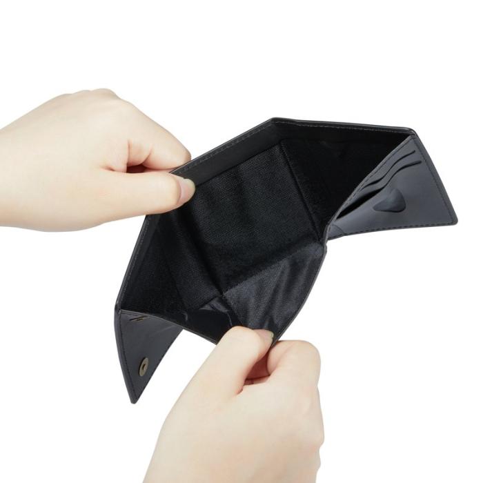 DG.MING - DG.MING M6 RFID Blocking Plånbok Kortfodral Myntväska Svart