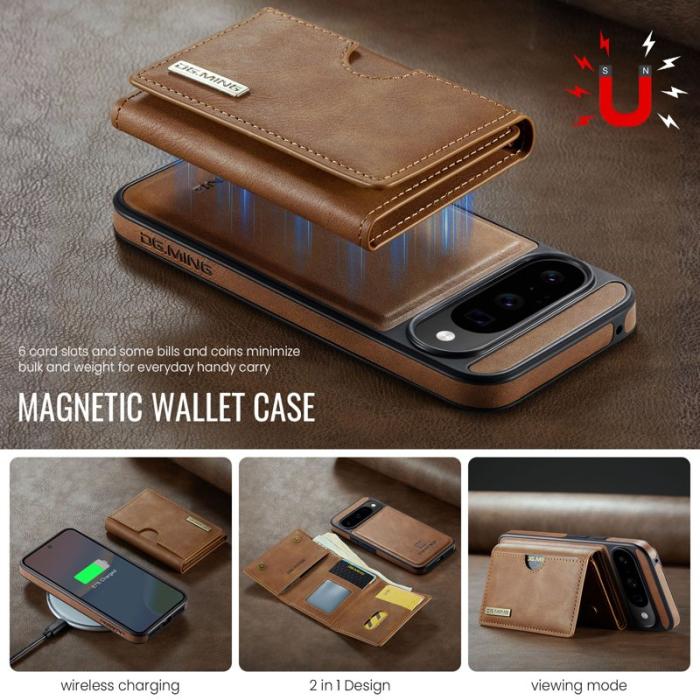 DG.MING - DG.MING M6 Series Fodral för Google Pixel 10 Pro - Brun
