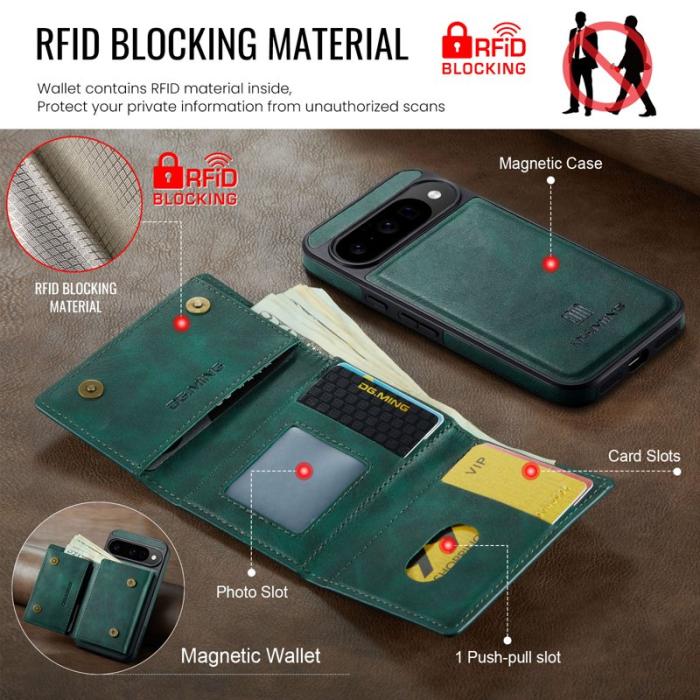 DG.MING - DG.MING M6 Series Fodral för Google Pixel 10 Pro - Grön