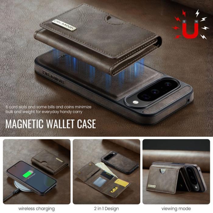 DG.MING - DG.MING M6 Series Fodral för Google Pixel 10 Pro - Kaffe