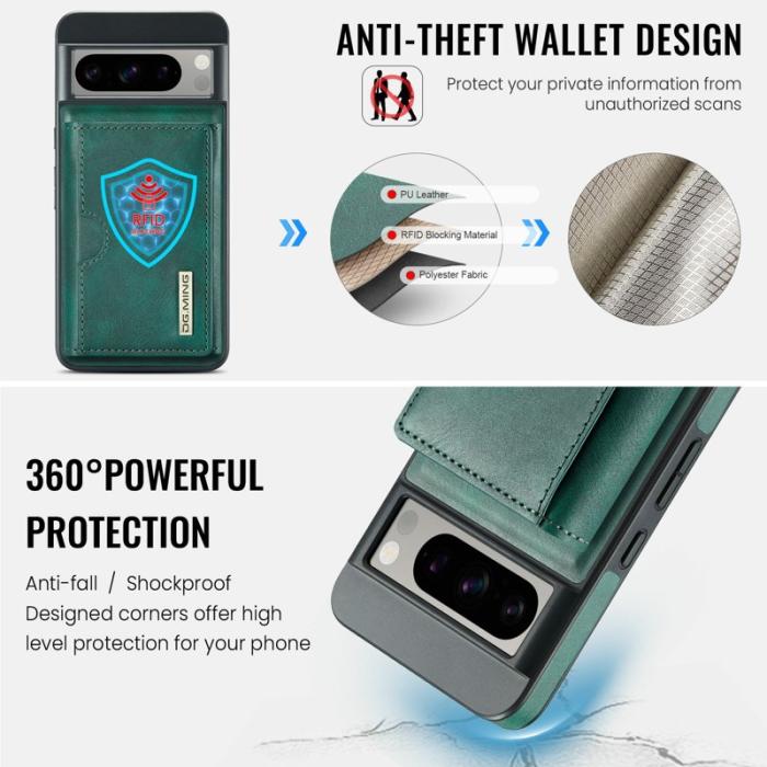 DG.MING - DG.MING M6 Series Fodral för Google Pixel 8 Pro - Grön