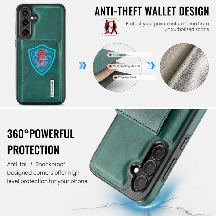 DG.MING - DG.MING M6 Series Fodral för Samsung Galaxy S24 FE - Grön