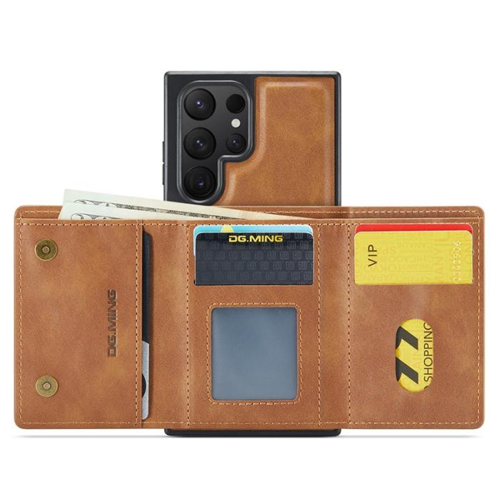 DG.MING - DG.MING M6 Series Fodral för Samsung Galaxy S24 Ultra - Brun