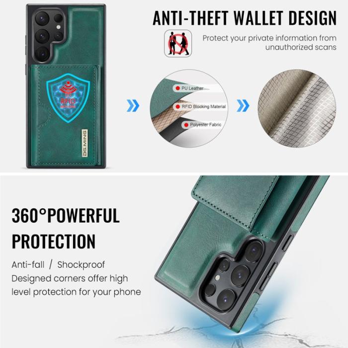 DG.MING - DG.MING M6 Series Fodral för Samsung Galaxy S24 Ultra - Grön