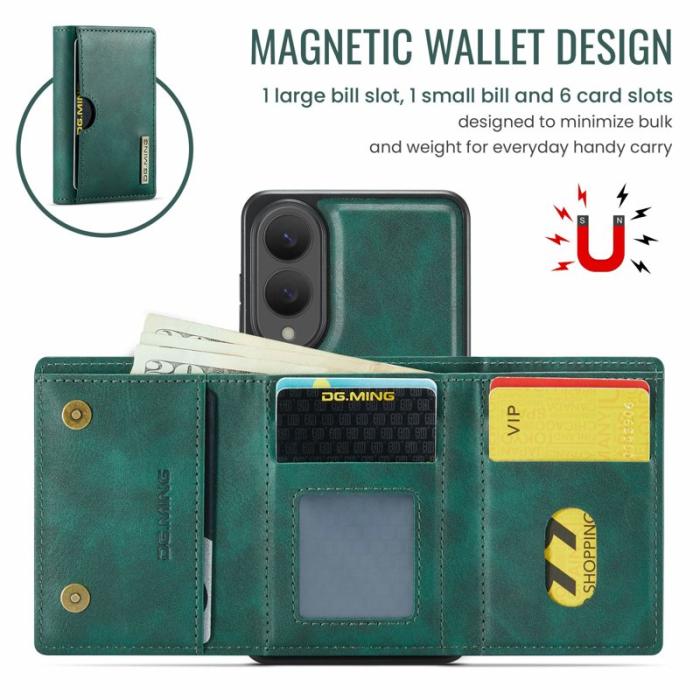 DG.MING - DG.MING M6 Series Fodral för Samsung Galaxy S25 Edge - Grön
