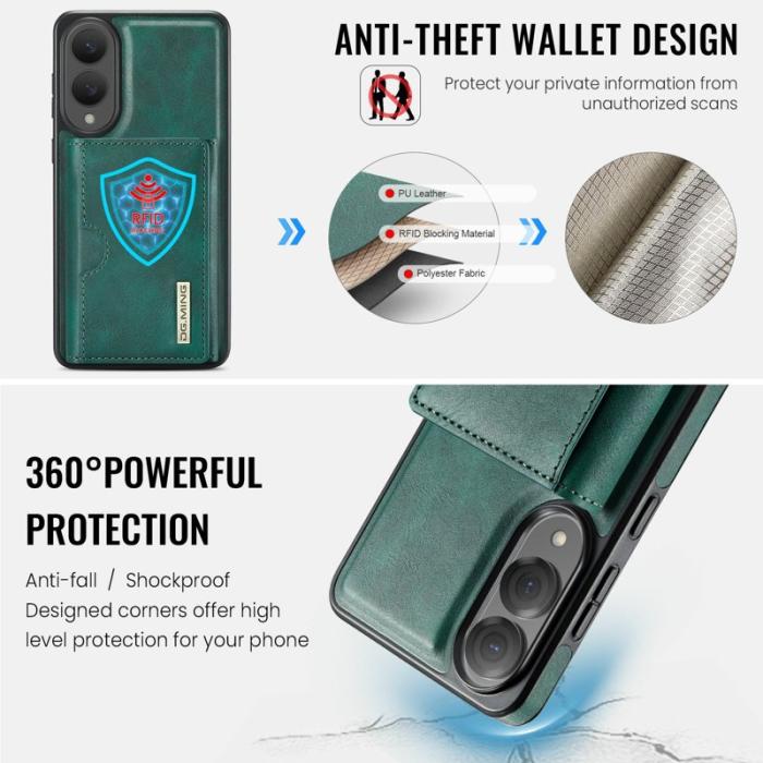 DG.MING - DG.MING M6 Series Fodral för Samsung Galaxy S25 Edge - Grön