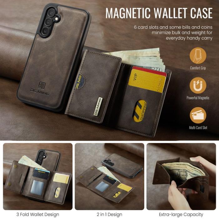 DG.MING - DG.MING M6 Series Fodral för Samsung Galaxy S25+ - Kaffe