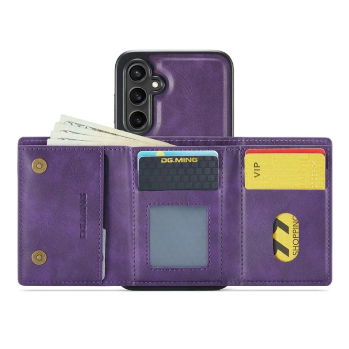 DG.MING - DG.MING M6 Series Fodral för Samsung Galaxy S25+ Magnetisk Lila