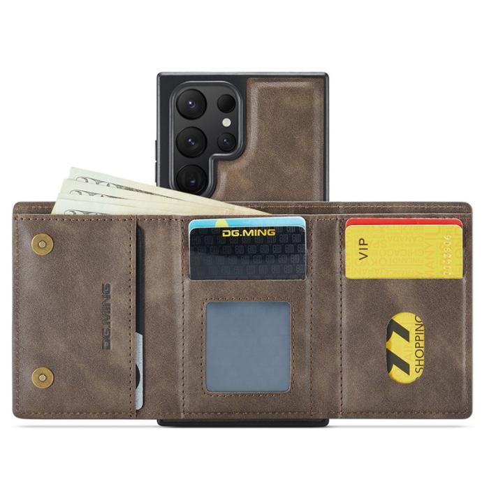 DG.MING - DG.MING M6 Series Fodral för Samsung Galaxy S25 Ultra - Kaffe