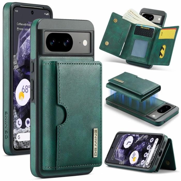 DG.MING - DG.MING M6 Series Google Pixel 8 Skal Magnetiskt Fodral Grön