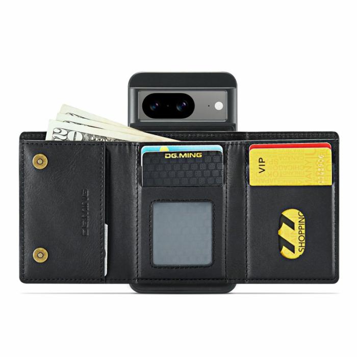 DG.MING - DG.MING M6 Series Google Pixel 8 Skal Magnetiskt Fodral Svart