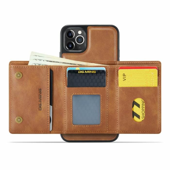 DG.MING - DG.MING M6 Series iPhone 11 Pro Max Skal Magnetiskt Brun