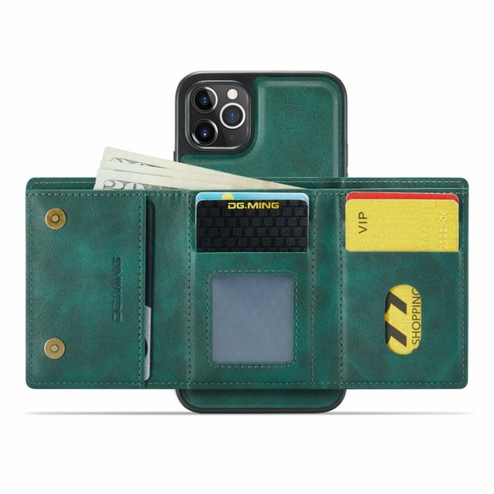 DG.MING - DG.MING M6 Series iPhone 11 Pro Max Skal Magnetiskt Grön