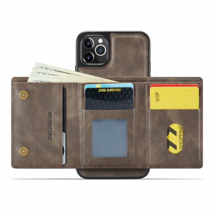 DG.MING - DG.MING M6 Series iPhone 11 Pro Max Skal Magnetiskt Kaffe
