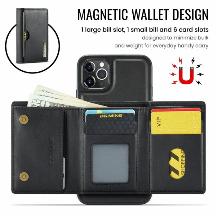 DG.MING - DG.MING M6 Series iPhone 11 Pro Max Skal Magnetiskt Svart