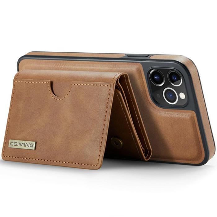 DG.MING - DG.MING M6 Series iPhone 11 Pro Skal Magnetiskt Fodral Brun