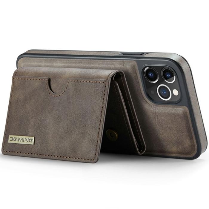 DG.MING - DG.MING M6 Series iPhone 11 Pro Skal Magnetiskt Fodral - Coffee