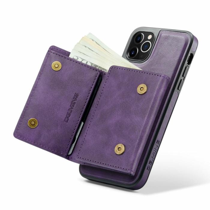 DG.MING - DG.MING M6 Series iPhone 11 Pro Skal Magnetiskt Fodral Lila