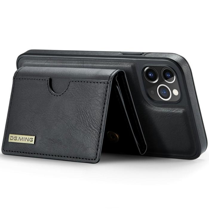 DG.MING - DG.MING M6 Series iPhone 11 Pro Skal Magnetiskt Plånbok Svart