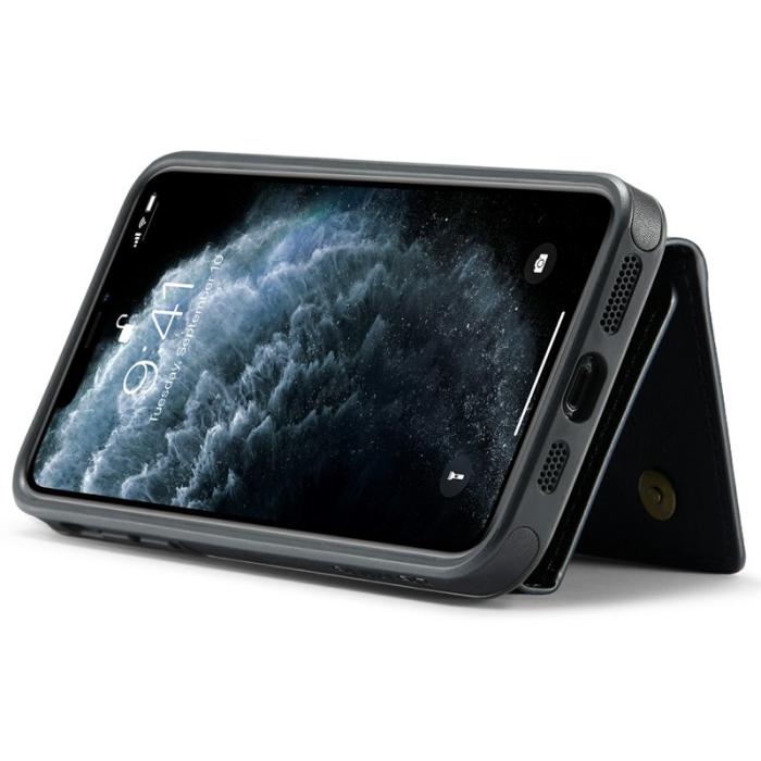 DG.MING - DG.MING M6 Series iPhone 11 Pro Skal Magnetiskt Plånbok Svart