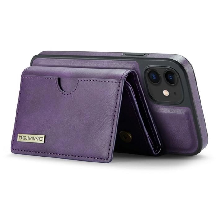 DG.MING - DG.MING M6 Series iPhone 12/12 Pro Skal Magnetiskt Lila