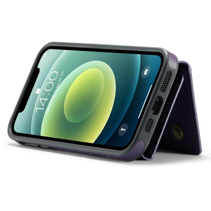 DG.MING - DG.MING M6 Series iPhone 12/12 Pro Skal Magnetiskt Lila