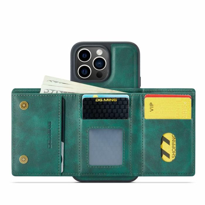 DG.MING - DG.MING M6 Series iPhone 13 Pro Max Skal Magnetiskt Grön